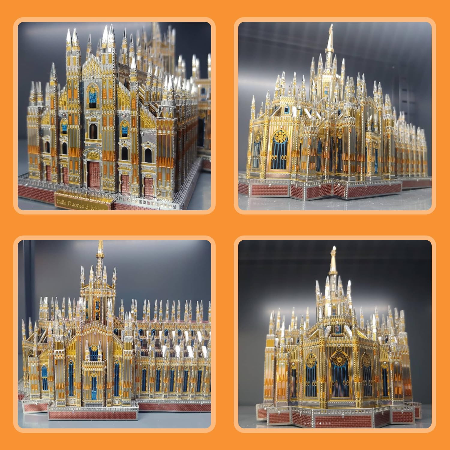 Amazon.com: Microworld 3D Metal Puzzle Model Kits, Italy Milan